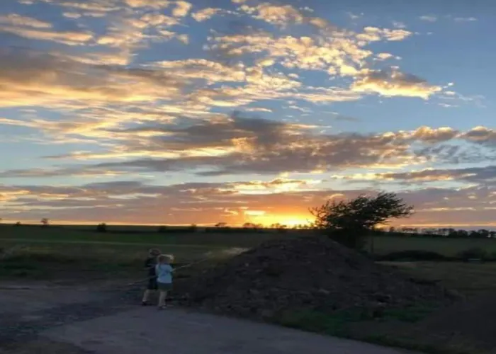 Auf Dem Campingpark בית נופש *